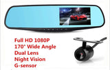 REAR VIEW MIRROR W/ DASHCAM AND BACK CAM