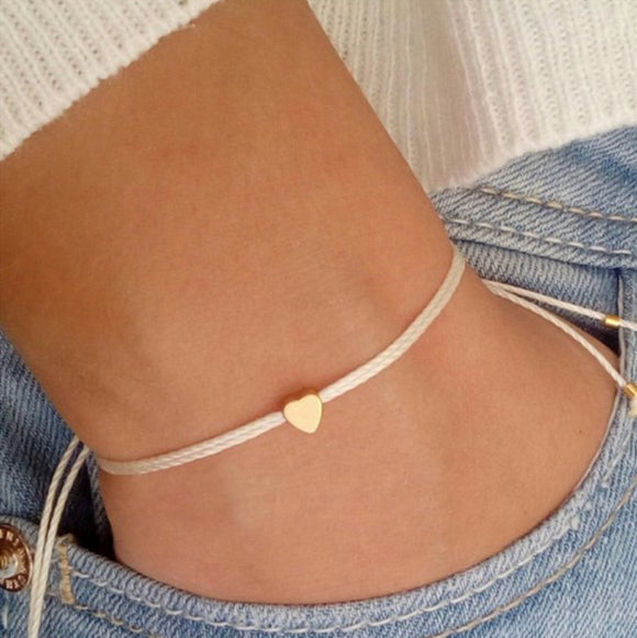 Tiny heart bracelet