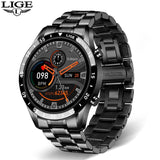 LIGE  New Business Savvy Bluetooth Call Smartwatch