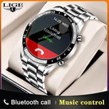 LIGE  New Business Savvy Bluetooth Call Smartwatch