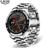 LIGE  New Business Savvy Bluetooth Call Smartwatch