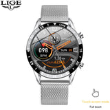 LIGE  New Business Savvy Bluetooth Call Smartwatch