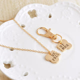 Dog best friends necklace