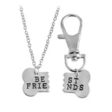 Dog best friends necklace