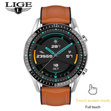 LIGE  New Business Savvy Bluetooth Call Smartwatch