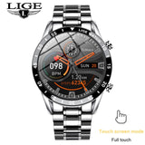 LIGE  New Business Savvy Bluetooth Call Smartwatch