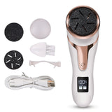 Cross-border new digital display electric vacuum foot grinder to remove dead skin and calluses pedicure machine usb charging pedicure tool