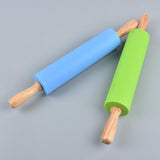 wooden handle creative roller type rolling pin