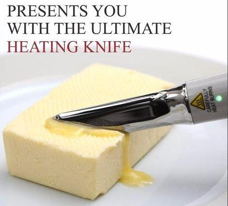 HEATING BUTTER KNIFE