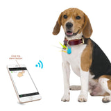 Pet Smart GPS Tracker Anti-Lost Waterproof Bluetooth Locator Tracer Pet Collar Accessories