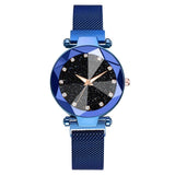 Ladies Magnetic Starry Sky Clock Luxury Women Watches Fashion Diamond