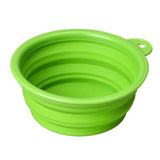 Dog Bowl Foldable Eco Firendly Silicone Pet Cat Dog Food Water Feeder Travel Portable Feeding Bowls Puppy Doggy Food Container