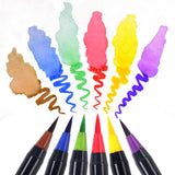 Watercolor Brush Pens - 20 Piece Set