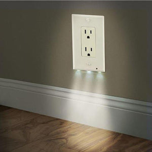 LED NIGHTLIGHT OUTLET COVER (PACK OF 2)