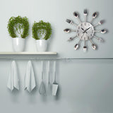 Spoon Fork Creative Quartz Wall Mounted Clock